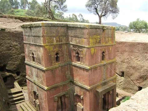  Der Thron des Königs Lalibela! Ein Meisterwerk der äthiopischen Bildhauerei